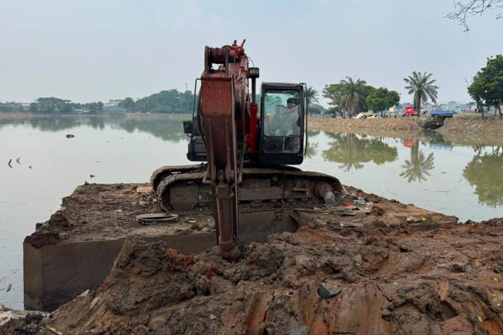 Normalisasi Situ Bulakan Capai 80 Persen, Perkuat Mitigasi Banjir di Periuk