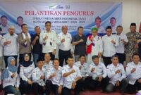 Ketua SMSI Banten Lesman Bangun Resmi Kukuhkan Pengurus Baru SMSI Kota Serang 2026-2029