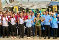 Corve Bareng Kapolda Banten, Bupati Serang Ajak Warga Peduli Lingkungan Bersihkan Sampah