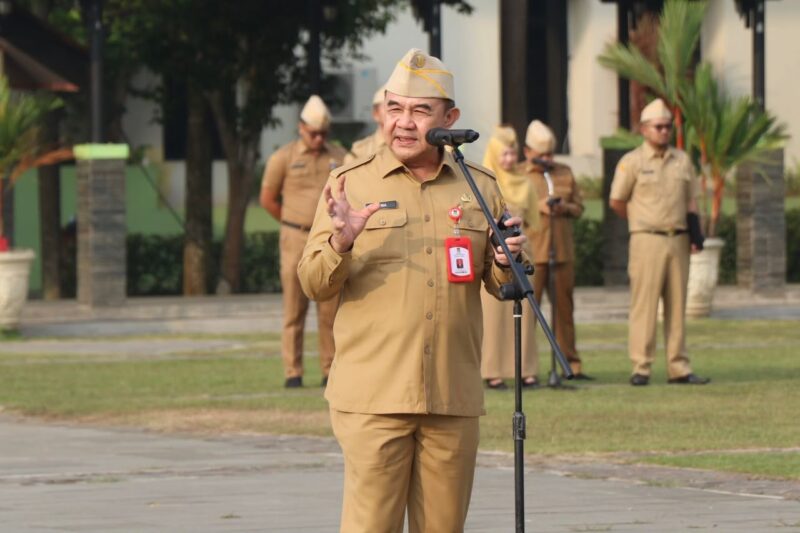 Pimpin Apel Pagi, Sekda Tangerang Ingatkan ASN Bekerja Sesuai Visi dan Misi Daerah