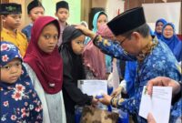 Sambut 1 Muharram 1448 H, Kecamatan Jatiuwung Santuni Puluhan Anak Yatim