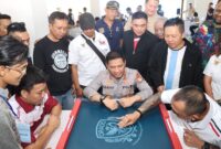 Meriahkan HUT Bhayangkara ke-80, Kapolres Tangerang Kota Gelar Turnamen Domino Berhadiah Motor Listrik
128 Peserta Ramaikan Domino Sabuk Kamtibmas Kapolres Cup 2026, Juara 1 Dapat Motor Listrik