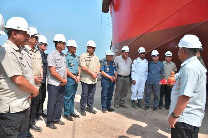 Dukung Penguatan Transportasi dan Logistik Maritim Nasional, SPOB Amrta Lima-2 Resmi Diluncurkan. 