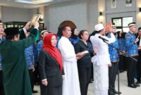 Bupati Maesyal Lantik 486 PNS Fungsional, Tekankan Disiplin dan Loyalitas ASN