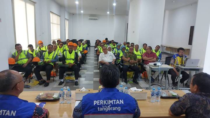 Disperkimtan Kota Tangerang Gelar Uji Sertifikasi Tenaga Kerja Konstruksi untuk Program RTLH