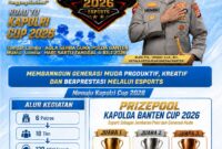 Polda Banten Akan Gelar Turnamen Esports Kapolda Cup 2026, Jaring Atlet Berprestasi Menuju Kapolri Cup