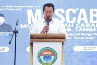 Hadiri Muscab IKA PMII, Bupati Tangerang Ajak Alumni Ambil Peran dalam Pembangunan Daerah