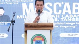 Hadiri Muscab IKA PMII, Bupati Tangerang Ajak Alumni Ambil Peran dalam Pembangunan Daerah