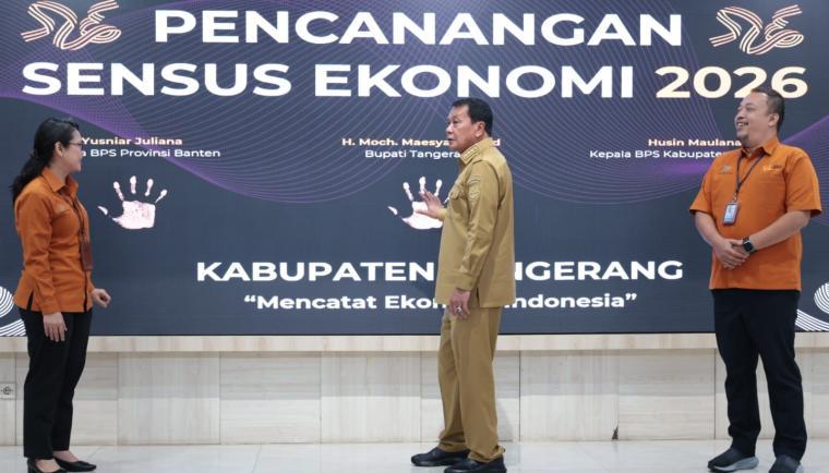 Dukung Sensus Ekonomi 2026, Bupati Tangerang Libatkan Perangkat Daerah hingga RT/RW