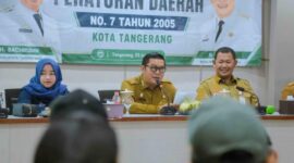 Kecamatan Karawaci Perkuat Peran Satlinmas Melalui Sosialisasi Perda