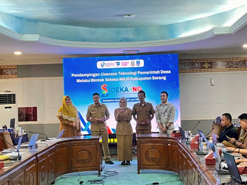 Diskominfo Kabupaten Serang Wujudkan Smart City Hingga Tingkat Desa
