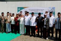 Apresiasi Kepedulian Warga, Maryono Hadiri Peletakan Batu Pertama Masjid Jami Al-Ikhlas