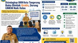 Tingkatkan Daya Saing Pelaku Usaha, Disindagkop UKM Kota Tangerang Gelar Bimtek Dasar UMKM
