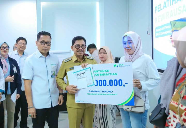 Sachrudin Dorong Penerima Manfaat BPJS Ketenagakerjaan Lebih Produktif Lewat Pelatihan