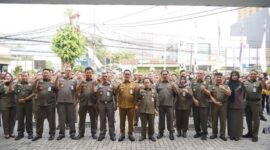 Pimpin Apel Satpol PP, Maryono Tekankan Keteladanan sebagai Penegak Perda