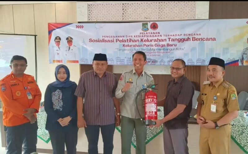 BPBD Kota Tangerang Gelar Sosialisasi Tangguh Bencana di Kelurahan Poris Gaga Baru