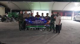 Semarak Piala Dunia 2026, Nobar Gembira Korem 052/Wijayakrama Perkokoh Kemanunggalan TNI dengan Rakyat