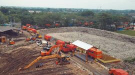 Mitigasi Kebakaran di TPA Rawa Kucing Diperkuat, DLH Kota Tangerang Intensifkan Penyiraman dan Monitoring