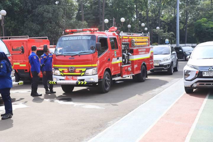 BPBD Kota Tangerang Siap Berikan Dukungan Penanganan Kebakaran TPA Jatiwaringin 