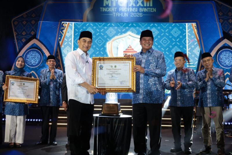 Lima Kali Berturut-turut, Kabupaten Tangerang Pertahankan Juara Umum MTQ XXIII Provinsi Banten