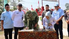 Dandim dan Bupati Serang Resmikan Jembatan Beton Armco Hybrid, Permudah Akses Warga Kibin