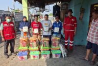 PMI Kota Tangerang Salurkan Bantuan untuk Korban Kebakaran di Neglasari
