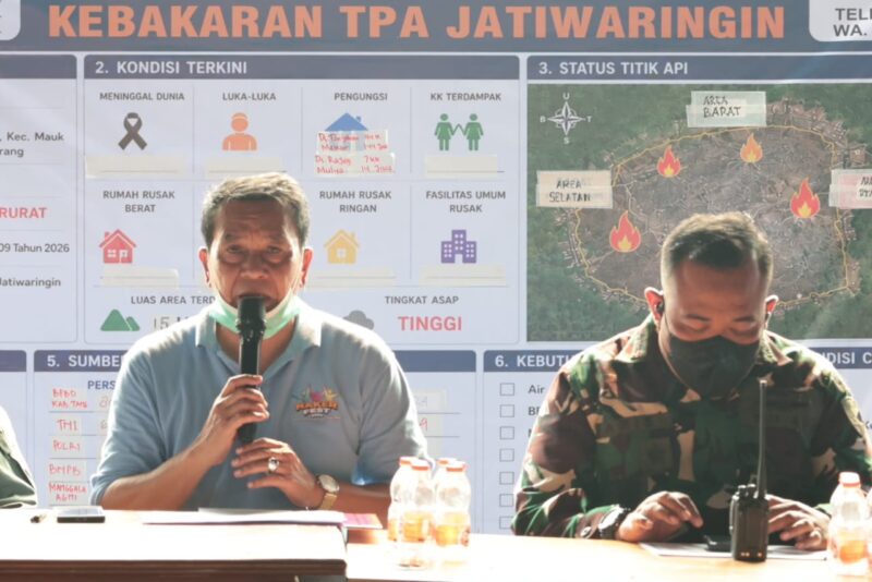 Hari ke-11 Penanganan, Kebakaran TPA Jatiwaringin Padam, Pendinginan Terus Dilakukan