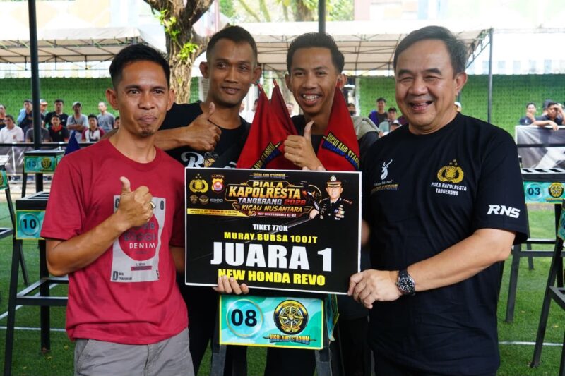 Hadiri Kicau Mania Kapolres Cup 2026, Sekda Soma Apresiasi Sinergi Polri dan Masyarakat