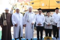 Hadiri Pembangunan Masjid Al Mubarokah, Gubernur Andra Soni Dorong Masjid Jadi Pusat Peradaban Umat