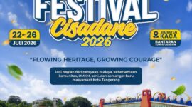 Festival Cisadane 2026 Siap Digelar 22-26 Juli, Hadirkan Ragam Atraksi dan Hiburan