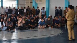 Hari Pertama MPLS, Gerakan Ayah Mengantar Anak Sekolah Warnai Kota Tangerang