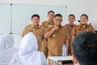 Kadis Pendidikan Provinsi Banten Dampingi Gubernur Tinjau Kegiatan MPLS di SMKN 12 Kota Tangerang 