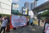 Warga Cilegon Demo Kantor PT Asahimas Chemical di Jakarta, Soroti Pengelolaan Limbah dan Kepedulian Lingkungan