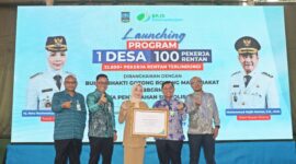 Luncurkan 1 Desa 100 Pekerja Rentan, Pemkab Serang Berikan Perlindungan Jaminan Sosial terhadap 33.600 Pekerja