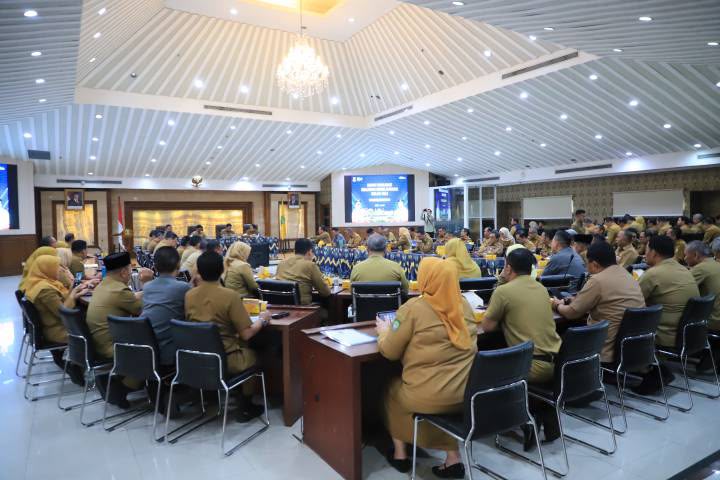 Evaluasi Kewilayahan, Sachrudin Minta OPD Percepat Program Pembangunan Strategis