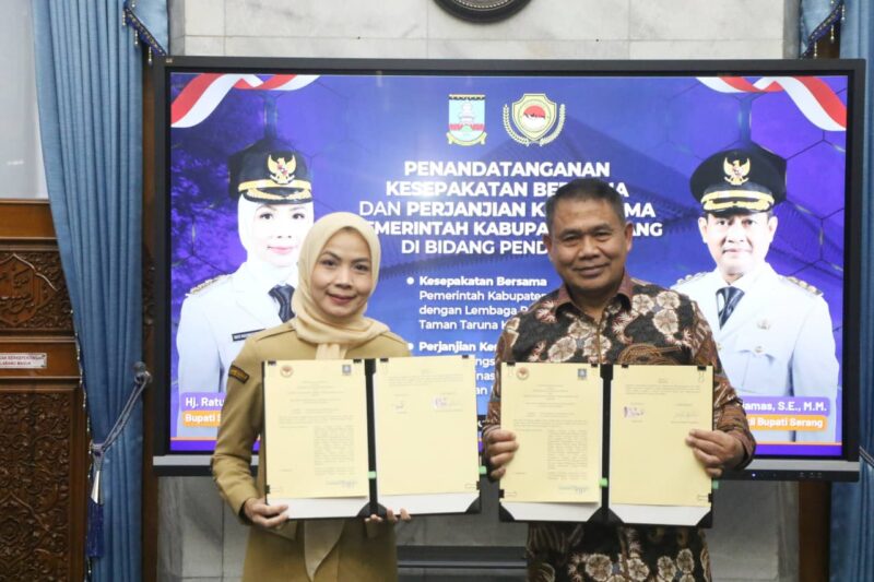 Gandeng SMA Kebangsaan, Pemkab Serang Siapkan Beasiswa Bagi Putra Putri Terbaik
