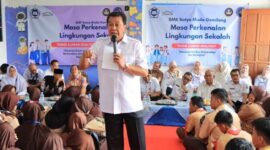 Bupati Tangerang Motivasi Peserta Didik Saat Tinjau MPLS di Satya Muda Gemilang