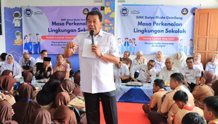 Bupati Tangerang Motivasi Peserta Didik Saat Tinjau MPLS di Satya Muda Gemilang