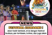 Festival Cisadane 2026 Wadah Para Seniman dan komunitas Lokal untuk Menunjukkan Kreativitas