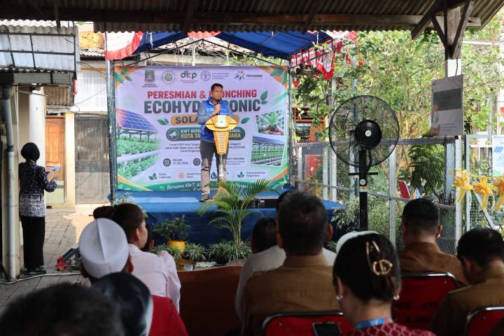 Kementerian Pertanian Apresiasi Inovasi Eco-Hydroponics Smart KWT Diskorda Kota Tangerang
