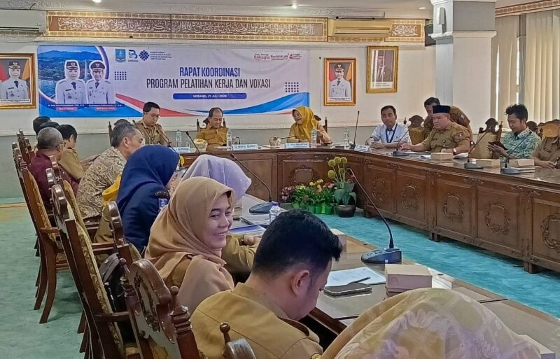 Wabup Serang Dorong Sinergi Pelatihan Vokasi Tingkatkan Daya Saing Tenaga Kerja