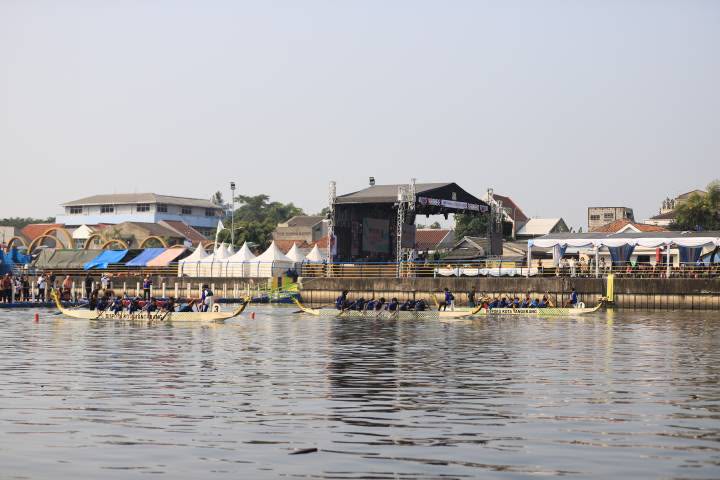 Festival Cisadane 2026, Lomba Dayung Perahu Naga Jadi Ajang Lahirkan Atlet Muda Berprestasi