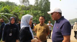 PSEL Dibangun Tahun Ini, Bupati Serang Dampingi Deputi Kemenko Pangan Tinjau TPSA Cilowong