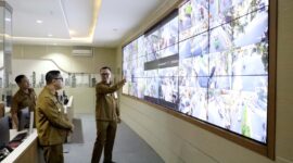 Wakil Wali Kota Tangerang Tinjau Area Traffic Control System di Dishub