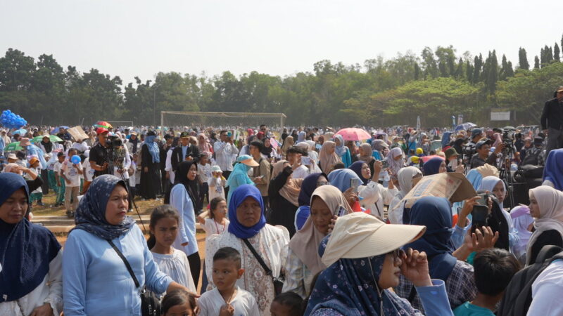 20 Ribu Anak Meriahkan Peringatan HAN 2026, Bupati Serang Yakini Generasi Emas Bakal Terwujud
