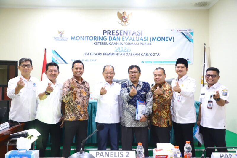 Monev KIP, Wabup Serang Najib Hamas Tegaskan Keterbukaan adalah Keniscayaan