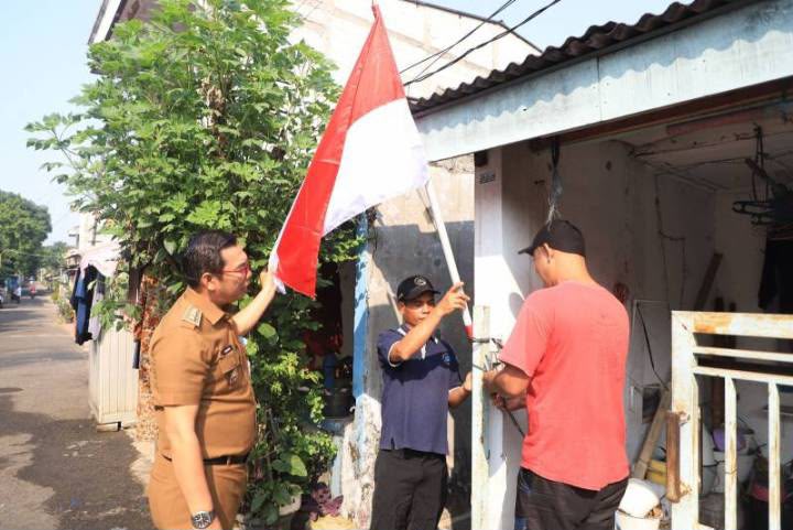 Sambut HUT Ke-81 RI, Pemkot Tangerang Ajak Warga Kibarkan Merah Putih Selama Sebulan Penuh