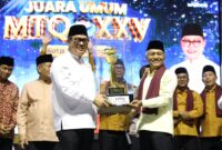 MTQ XXV Kota Tangerang Ditutup Wakil Wali Kota 