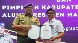 Gubernur Andra Soni Minta Ikatan Alumni Menwa Banten Perkuat Nilai Bela Negara Generasi Muda
