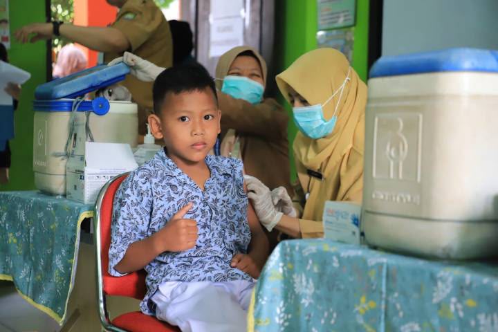 Lindungi Kesehatan Sejak Dini, Puskesmas Jatiuwung Gelar BIAS dan CKG Serentak di 25 Sekolah